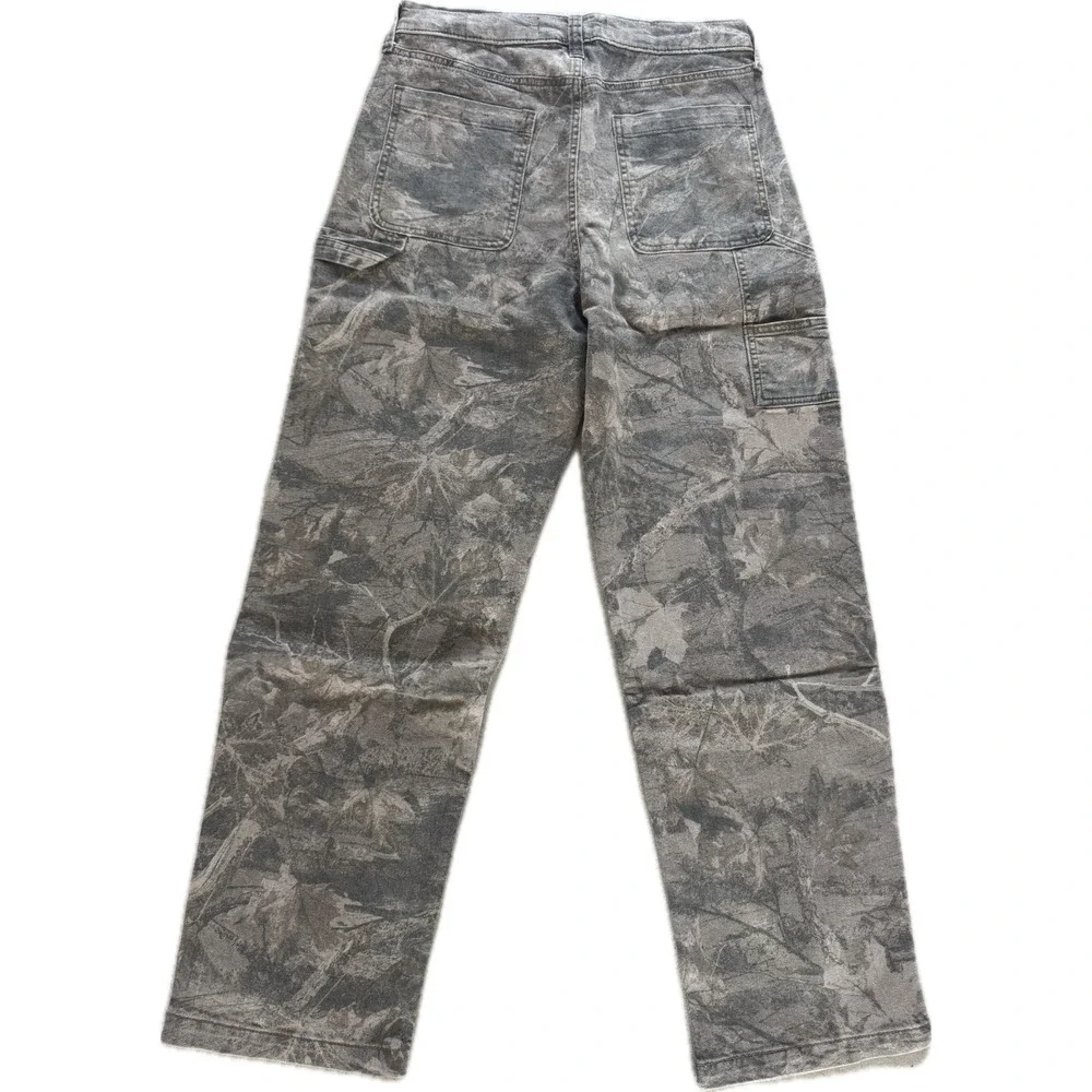 Hollister‎ Baggy Stretch Wide Fit Through Leg Men's Graphic Jeans Sz 30x34 NWT! - Picture 3 of 5